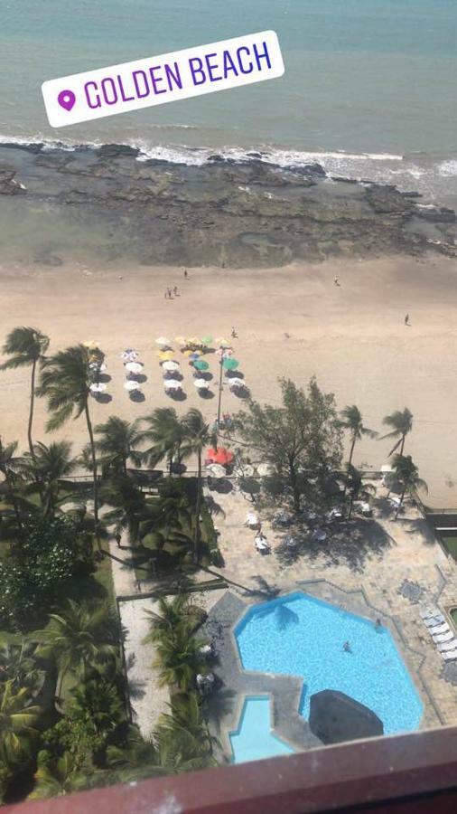 Apartamento Flat Apt Mobiliado Beira Mar Recife Exterior foto